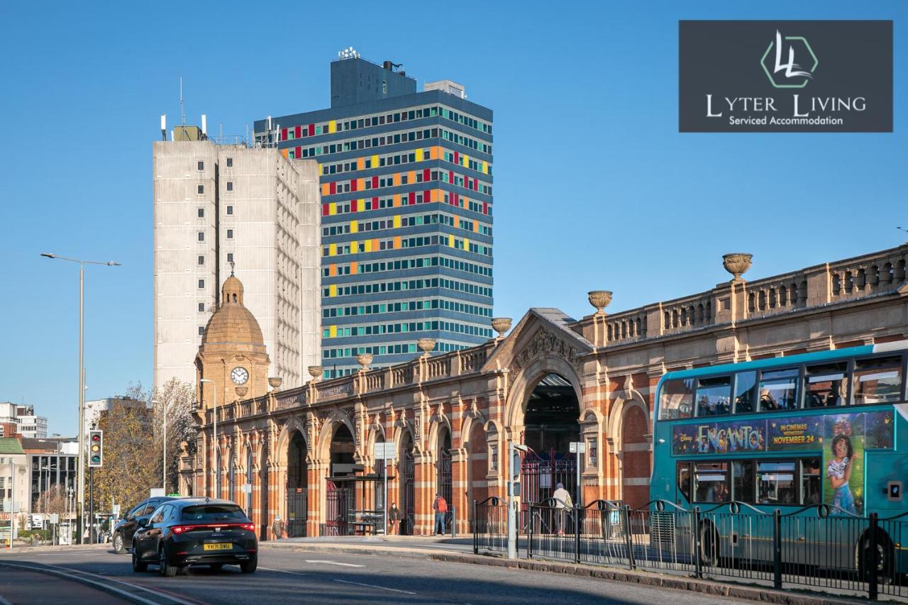 Leicester'S Lyter Living Serviced Apartments Opposite Leicester Railway Station Экстерьер фото