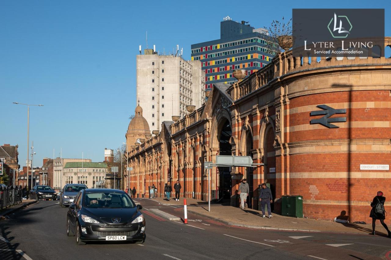 Leicester'S Lyter Living Serviced Apartments Opposite Leicester Railway Station Экстерьер фото
