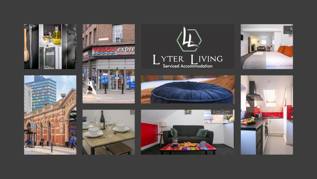 Leicester'S Lyter Living Serviced Apartments Opposite Leicester Railway Station Экстерьер фото