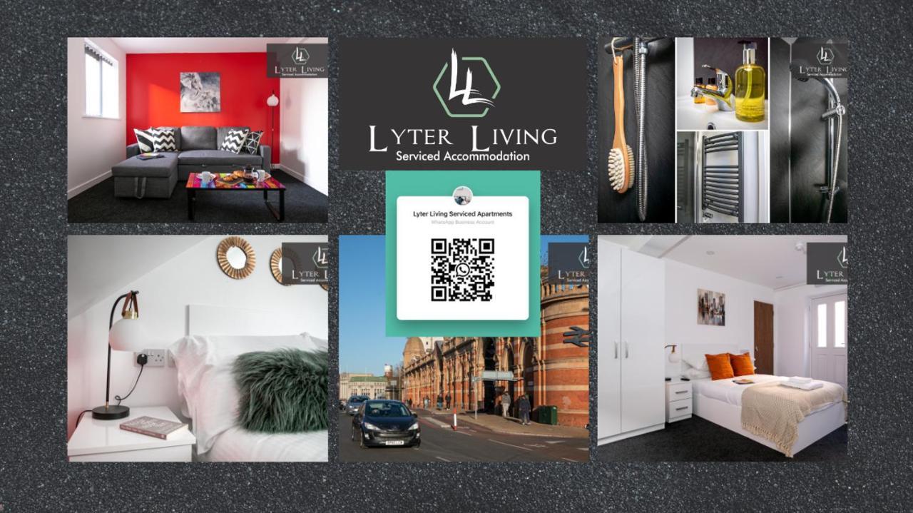 Leicester'S Lyter Living Serviced Apartments Opposite Leicester Railway Station Экстерьер фото