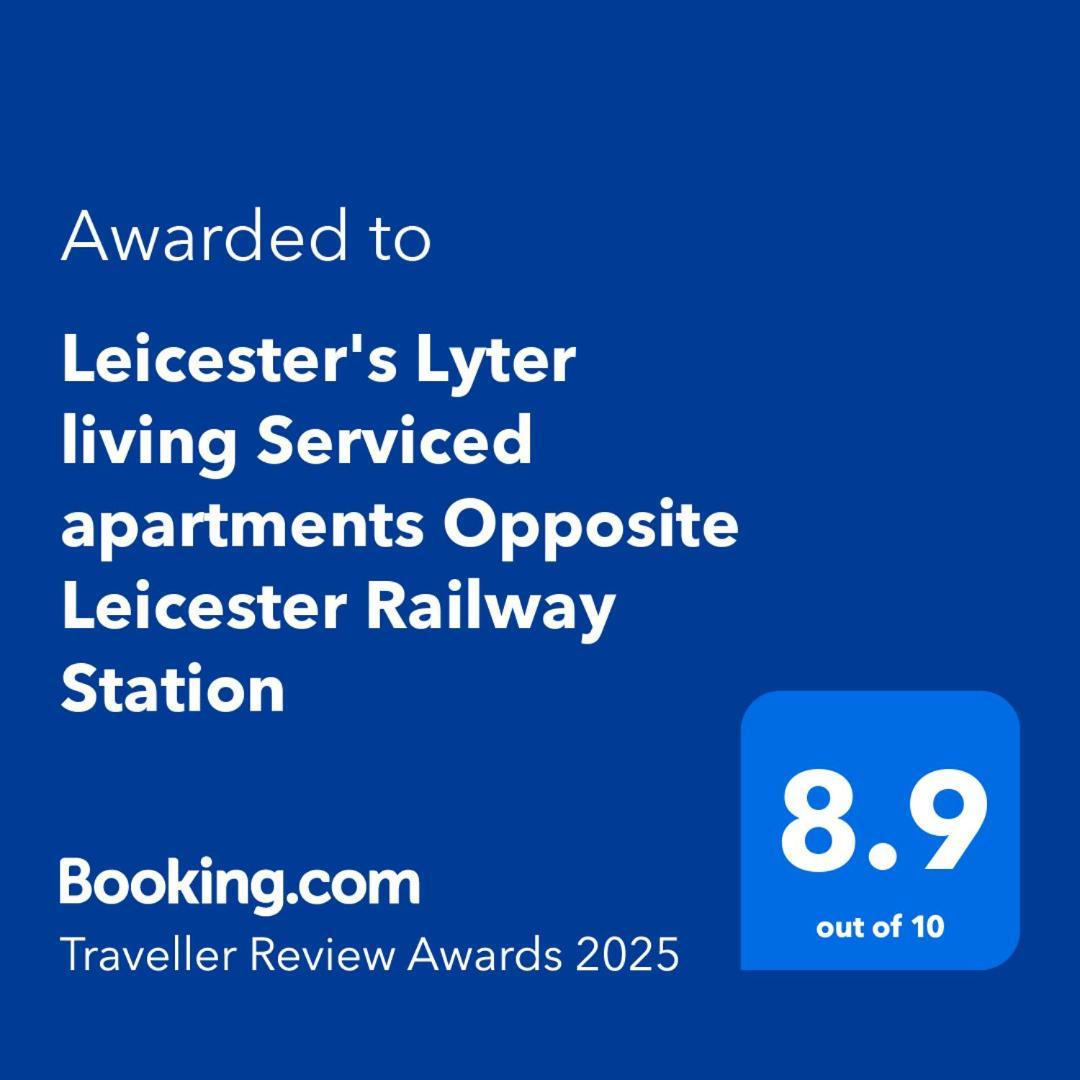 Leicester'S Lyter Living Serviced Apartments Opposite Leicester Railway Station Экстерьер фото